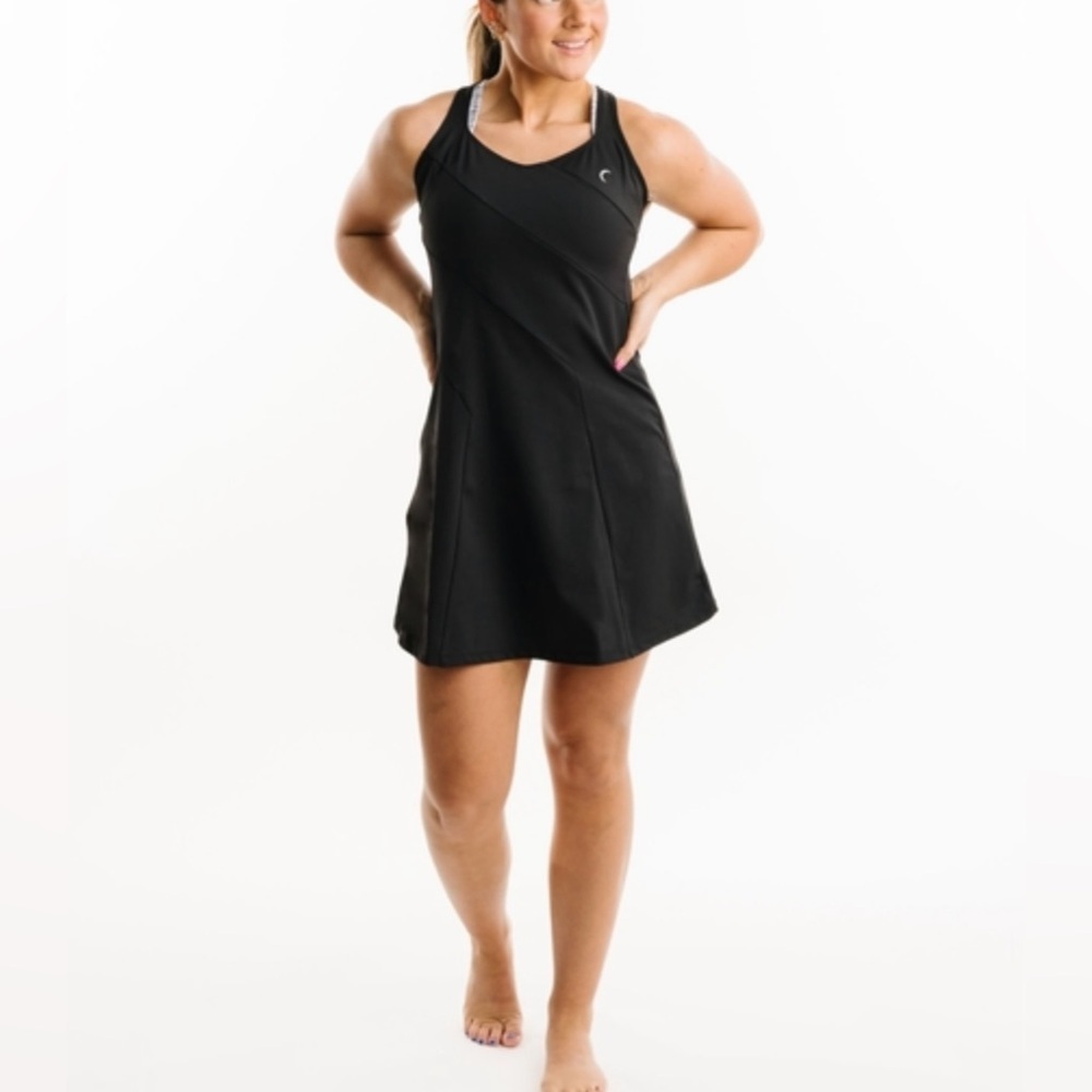 ZYIA Black A-line Tempo Dress Size XS NWT